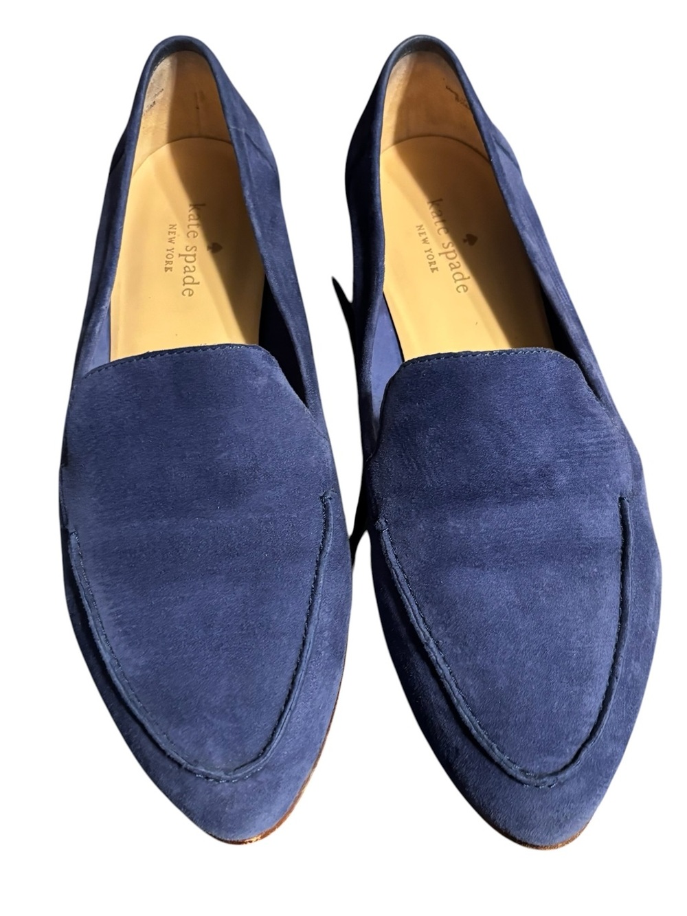 Kate Spade New York "Carima" Royal Blue Loafer Flat Size 8.5M